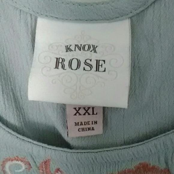 Knox Rose embroidered tank top - Picture 5 of 7